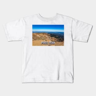 Pikes Peak Colorado Kids T-Shirt